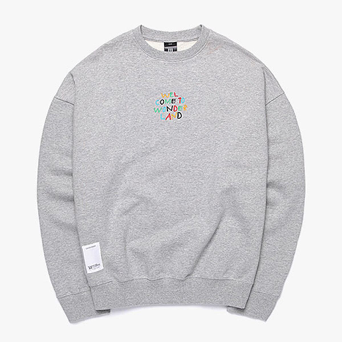 피피피(P.P.P) WELCOME TO WONDERLAND SWEAT SHIRTS (GREY)