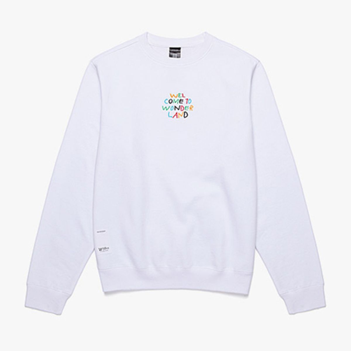 피피피(P.P.P) WELCOME TO WONDERLAND SWEAT SHIRTS (WHITE)