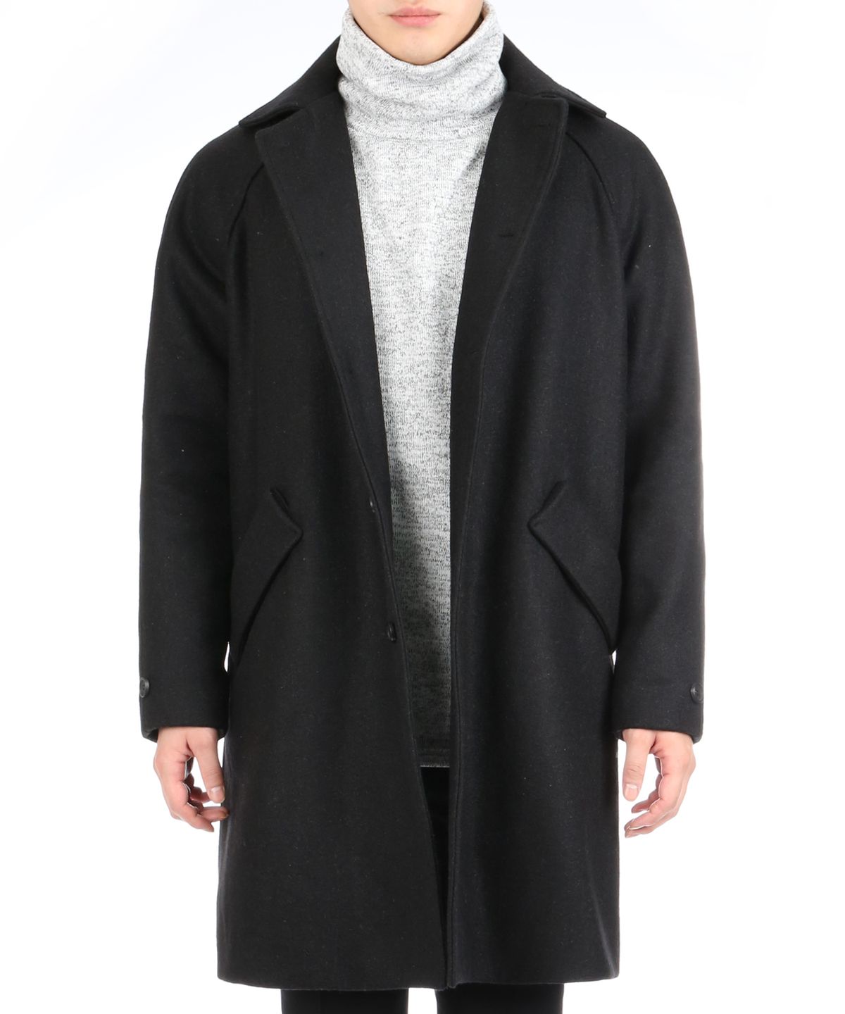 쟈니웨스트(JHONNY WEST) Real Wool Single Coat