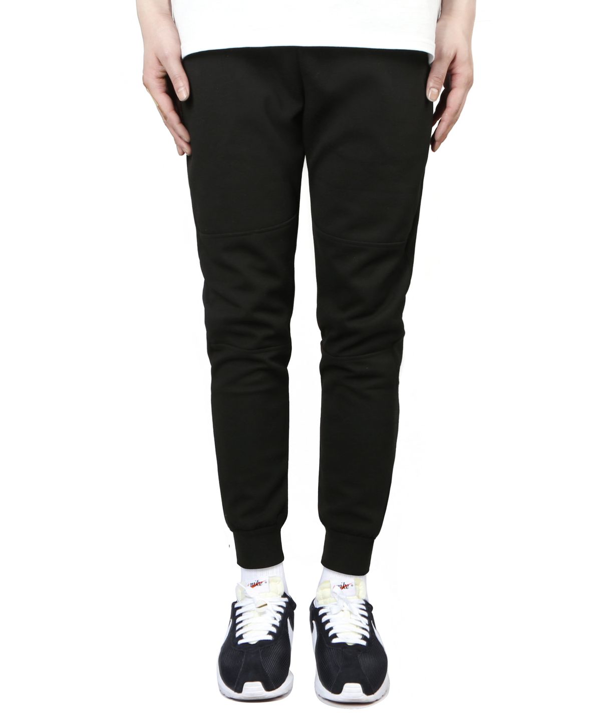 베리베인(VERYVAIN) BT31 WINTER CROP JOGGER (기모-BLACK)