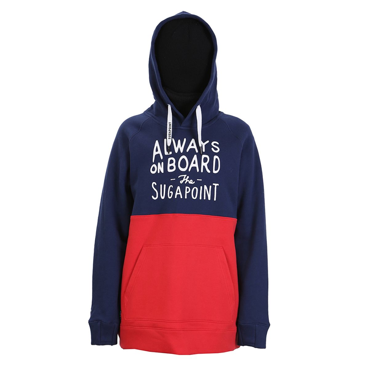 슈가포인트(SUGAPOINT) [슈가포인트] 여자 후드티 RHODES - NAVY/RED