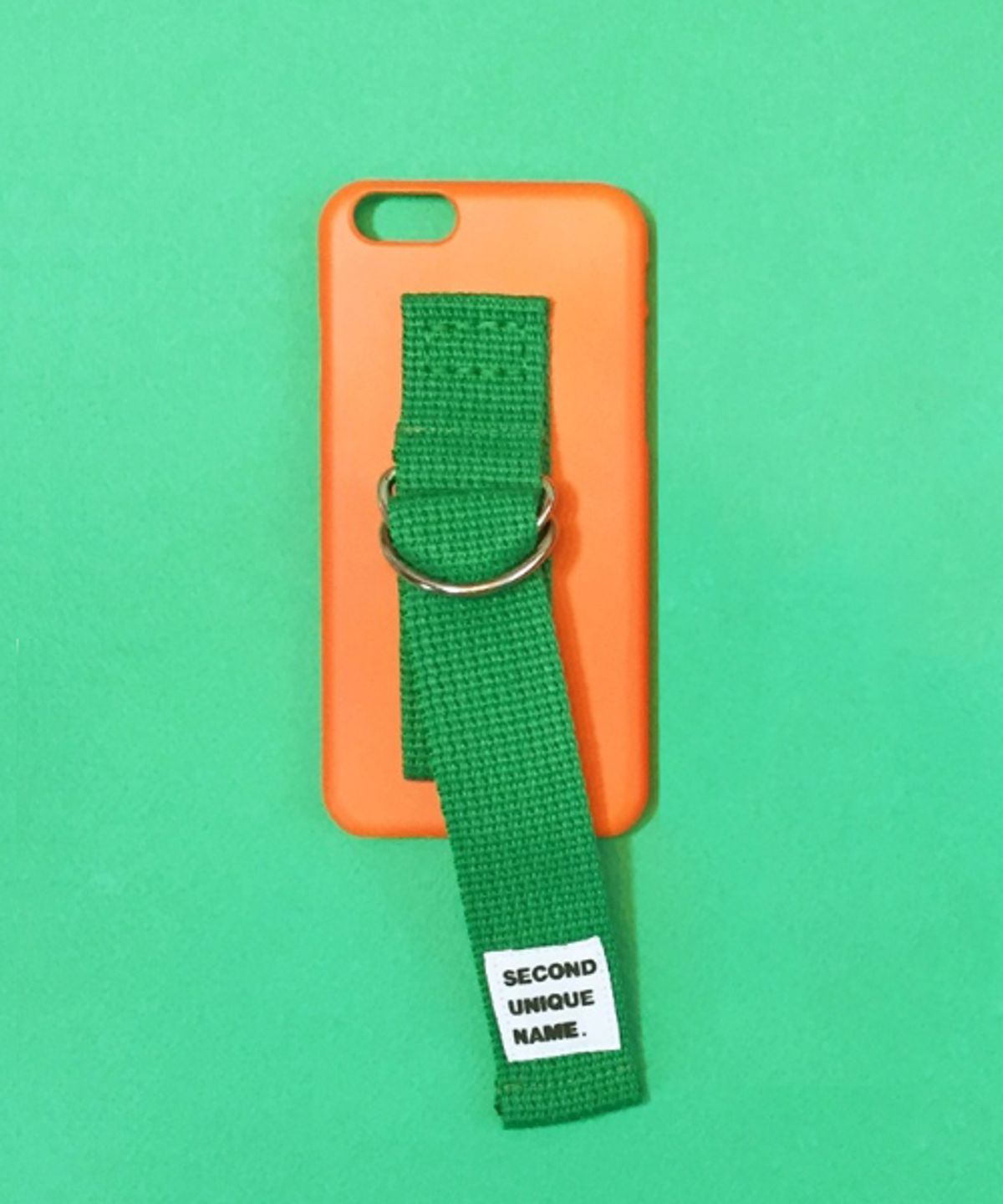 세컨드유니크네임(SECOND UNIQUE NAME) SUN CASE ORANGE GREEN (NONE)