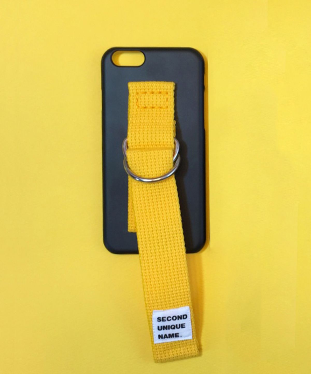 세컨드유니크네임(SECOND UNIQUE NAME) SUN CASE BLACK YELLOW (NONE)