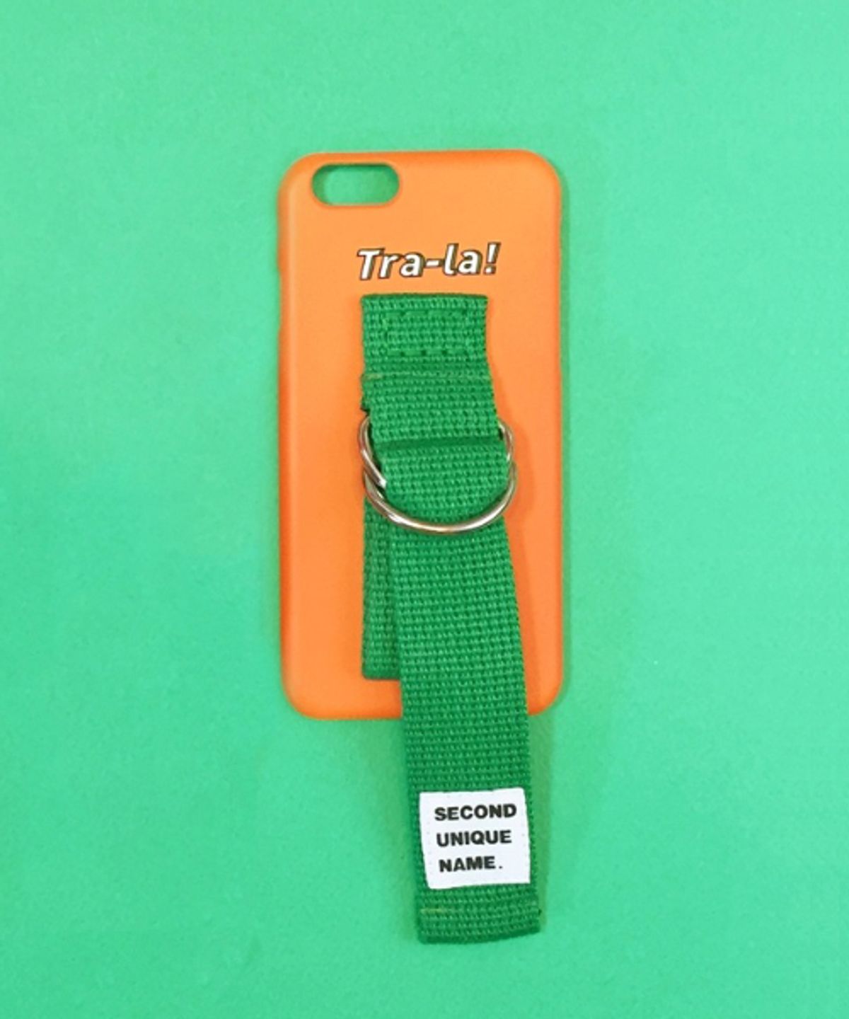 세컨드유니크네임(SECOND UNIQUE NAME) SUN CASE ORANGE GREEN (WORD)