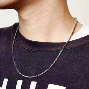 써지컬스틸 베이직목걸이