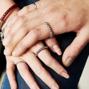 커플반지 추천 써지컬스틸 볼 반지