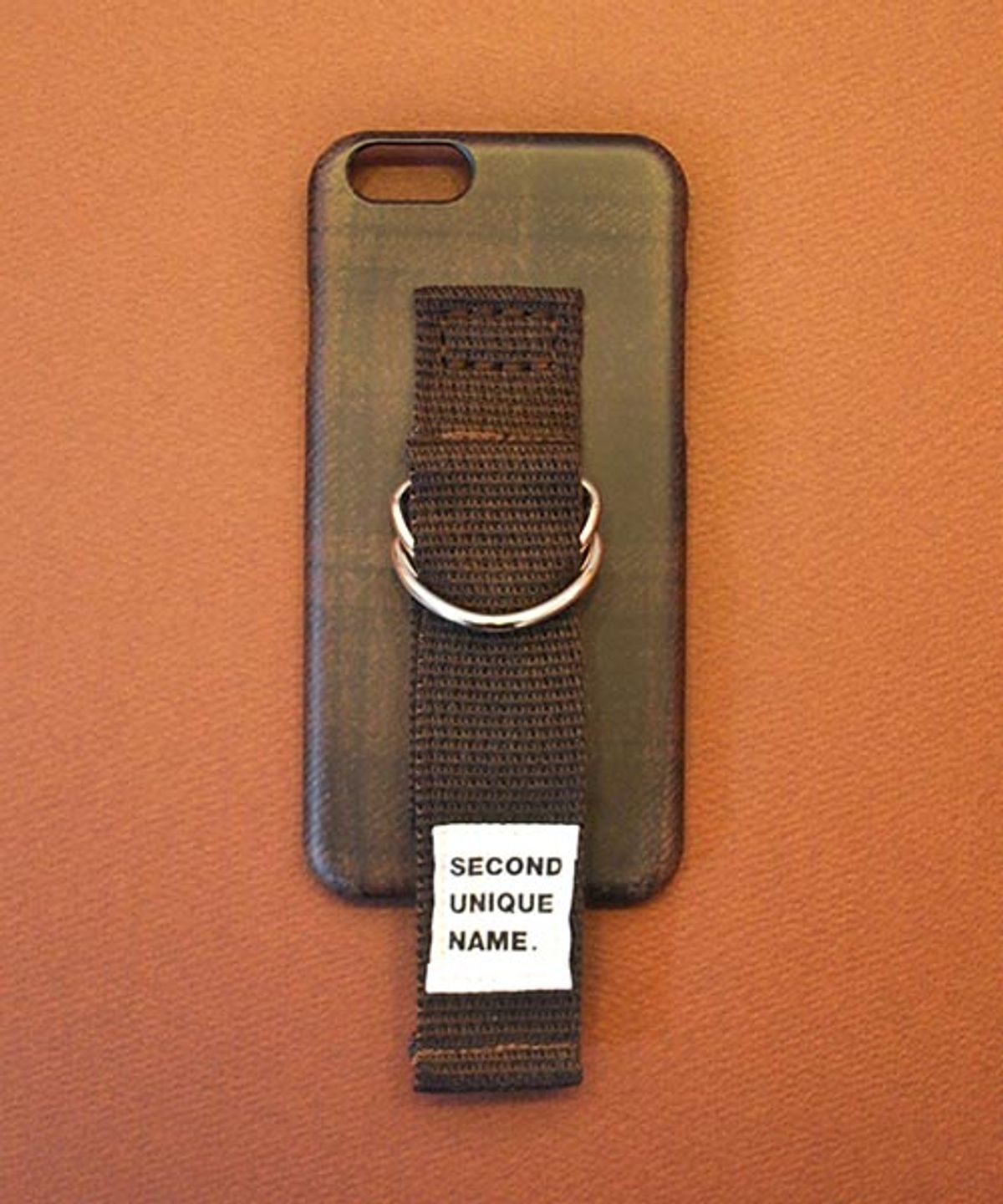 세컨드유니크네임(SECOND UNIQUE NAME) SUN CASE FLANNEL BROWN
