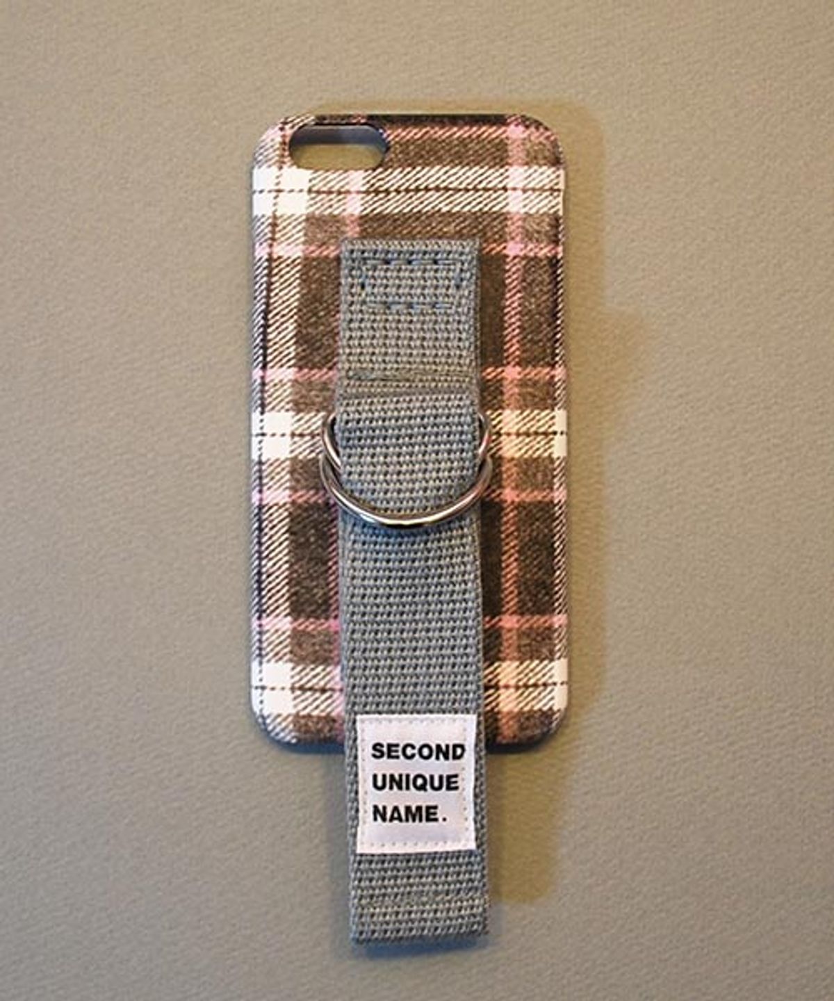 세컨드유니크네임(SECOND UNIQUE NAME) SUN CASE FLANNEL GREY