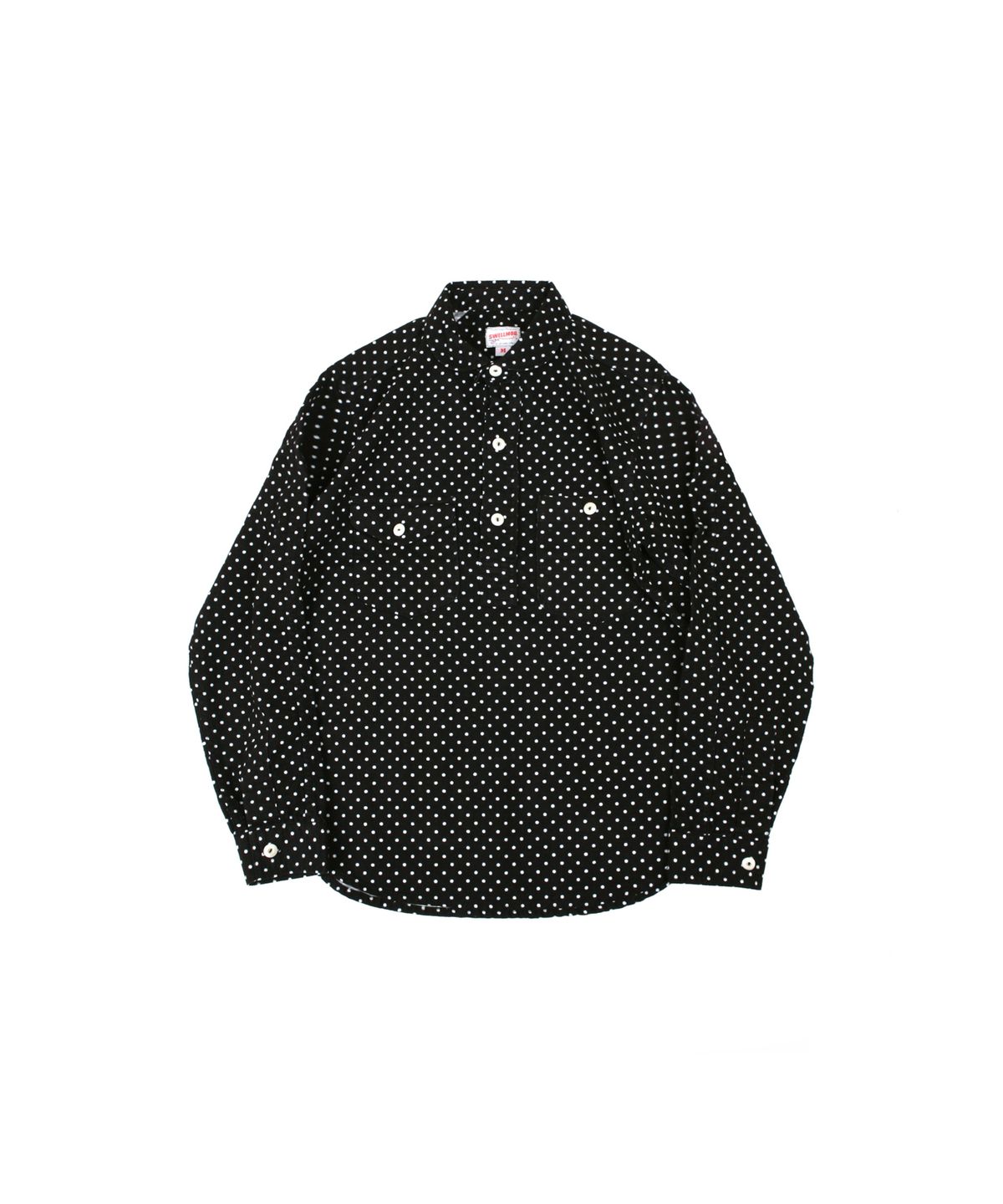 스웰맙(SWELLMOB) Swellmob dot pullover shirts-black-