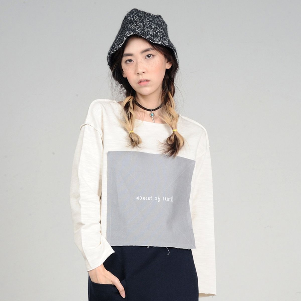 카무플라주 랩(CAMOUFLAGE LAB) RAWCUT CROP T_iv