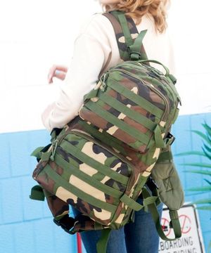 서클헤드 24리터 전술 백팩 우드랜드