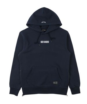 SIDE ZIP HOODIE (NAVY)