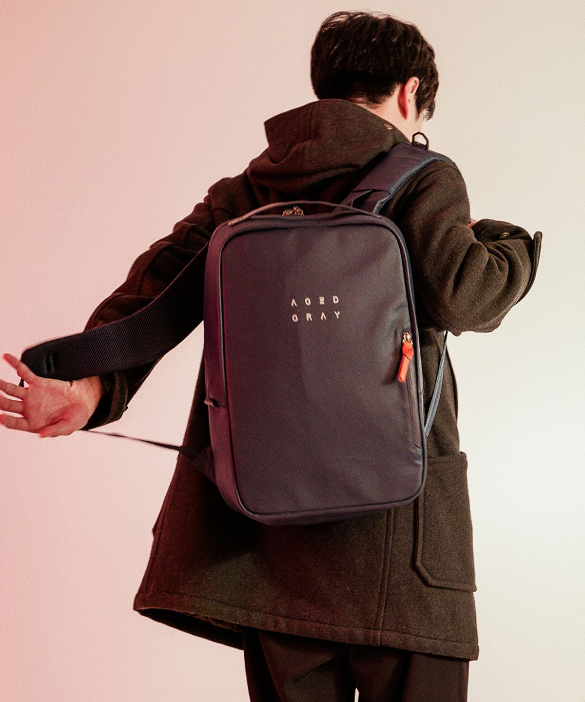 에이지 그레이(AGED GRAY) AA04FNY (Navy) 백팩 데이백팩 backpack