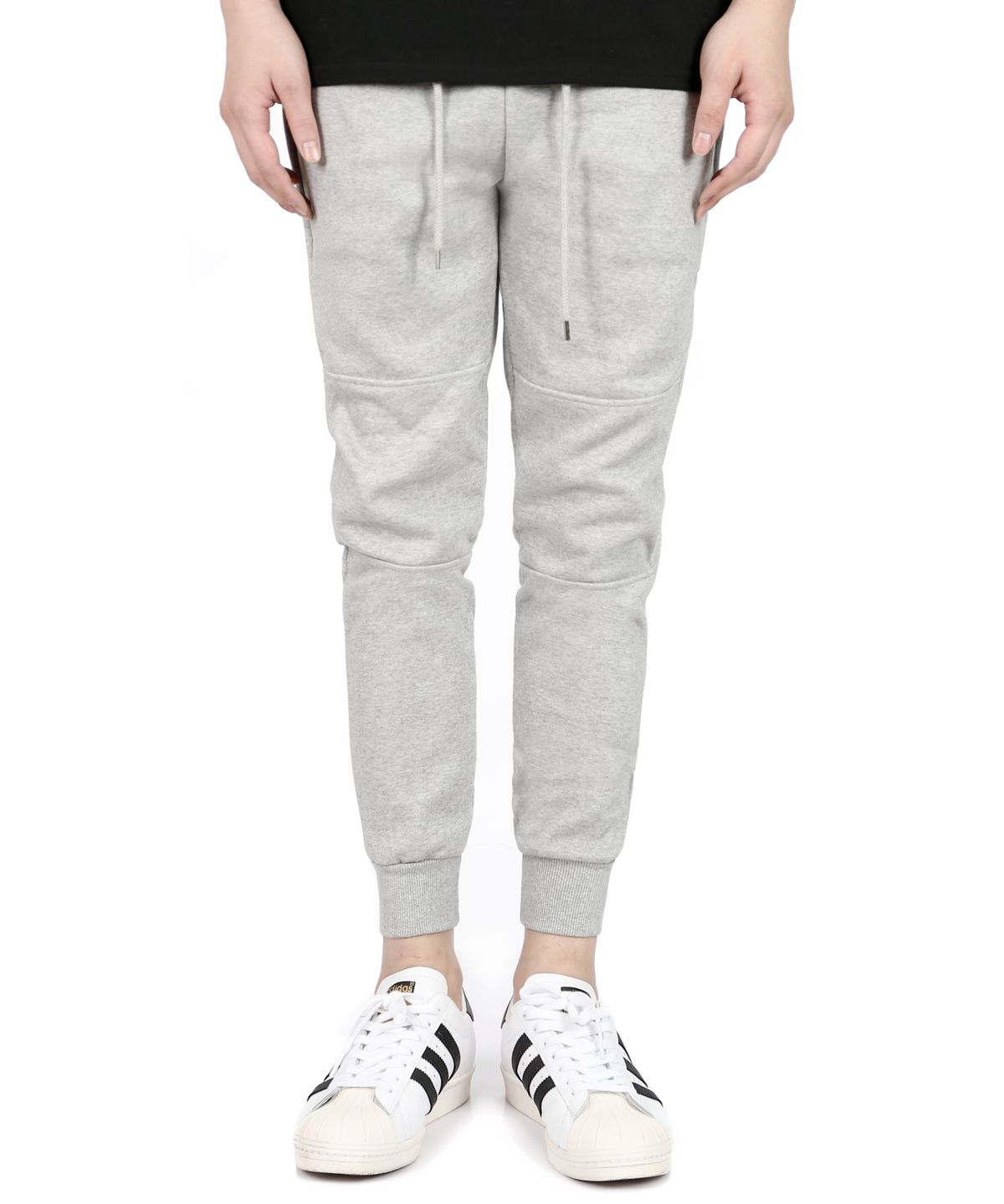 베리베인(VERYVAIN) BT18 CROP JOGGER PANTS (GRAY)