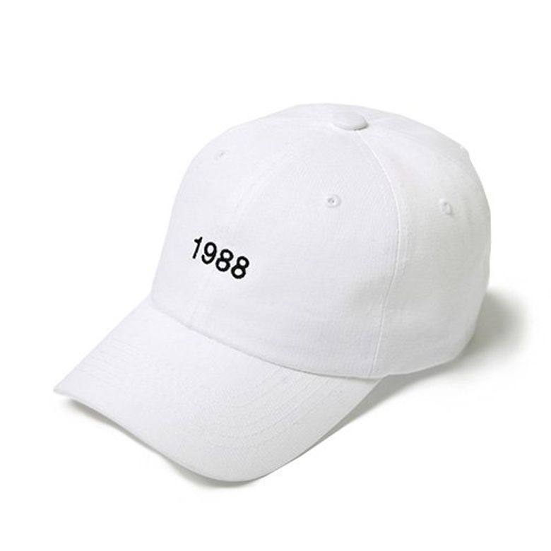 코튼 볼캡 1988 - YS7001WH /WHITE