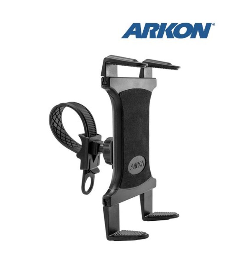 TAB134 아콘 ARKON 슬림그립 다목적 핸들바 태블릿 거치대 - 퀵 스트랩/직경 50mm 이하 핸들바/모든 태블릿 기종