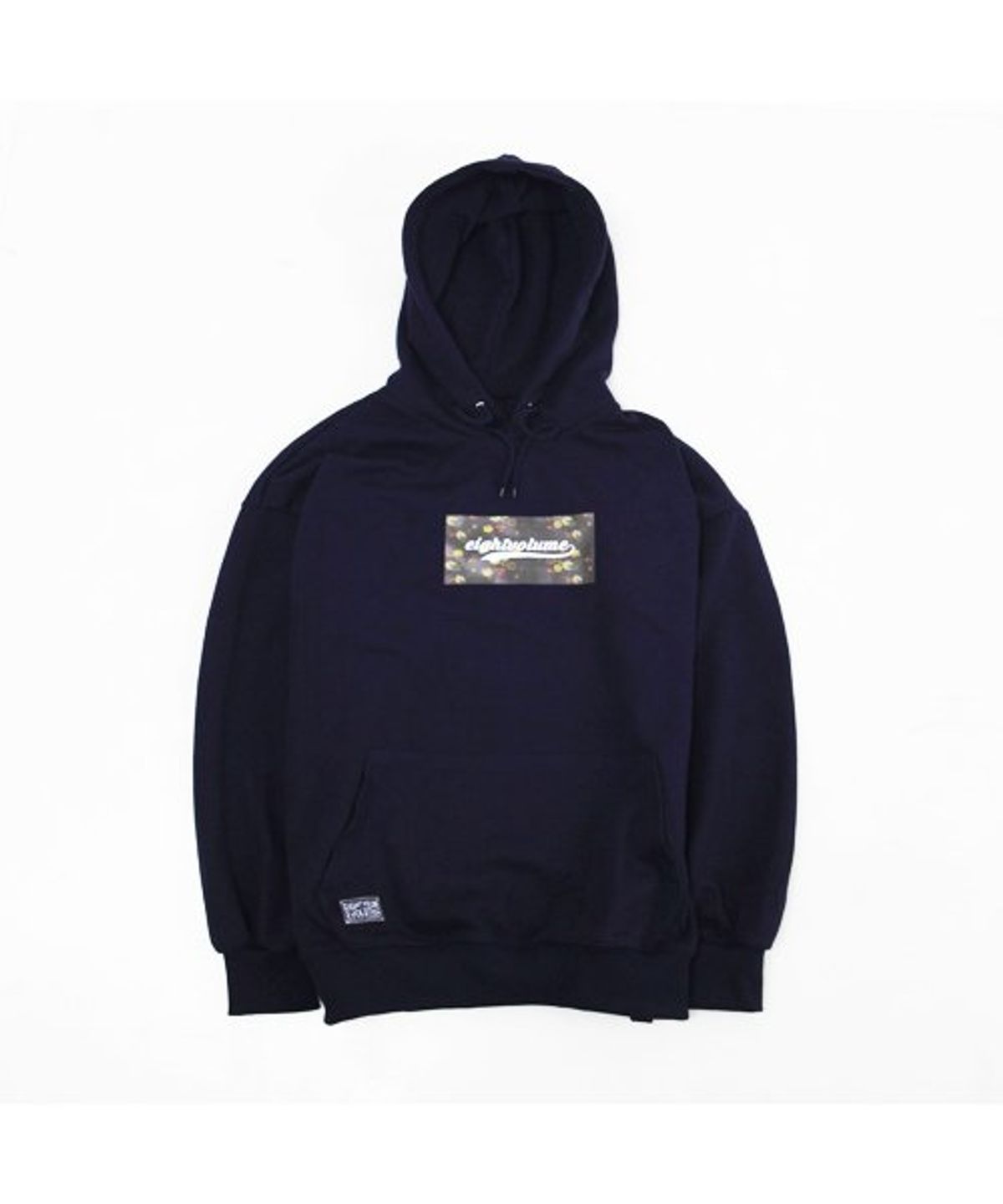 에잇볼륨(EIGHTVOLUME) EV S.Flower Logo Hood (Navy)