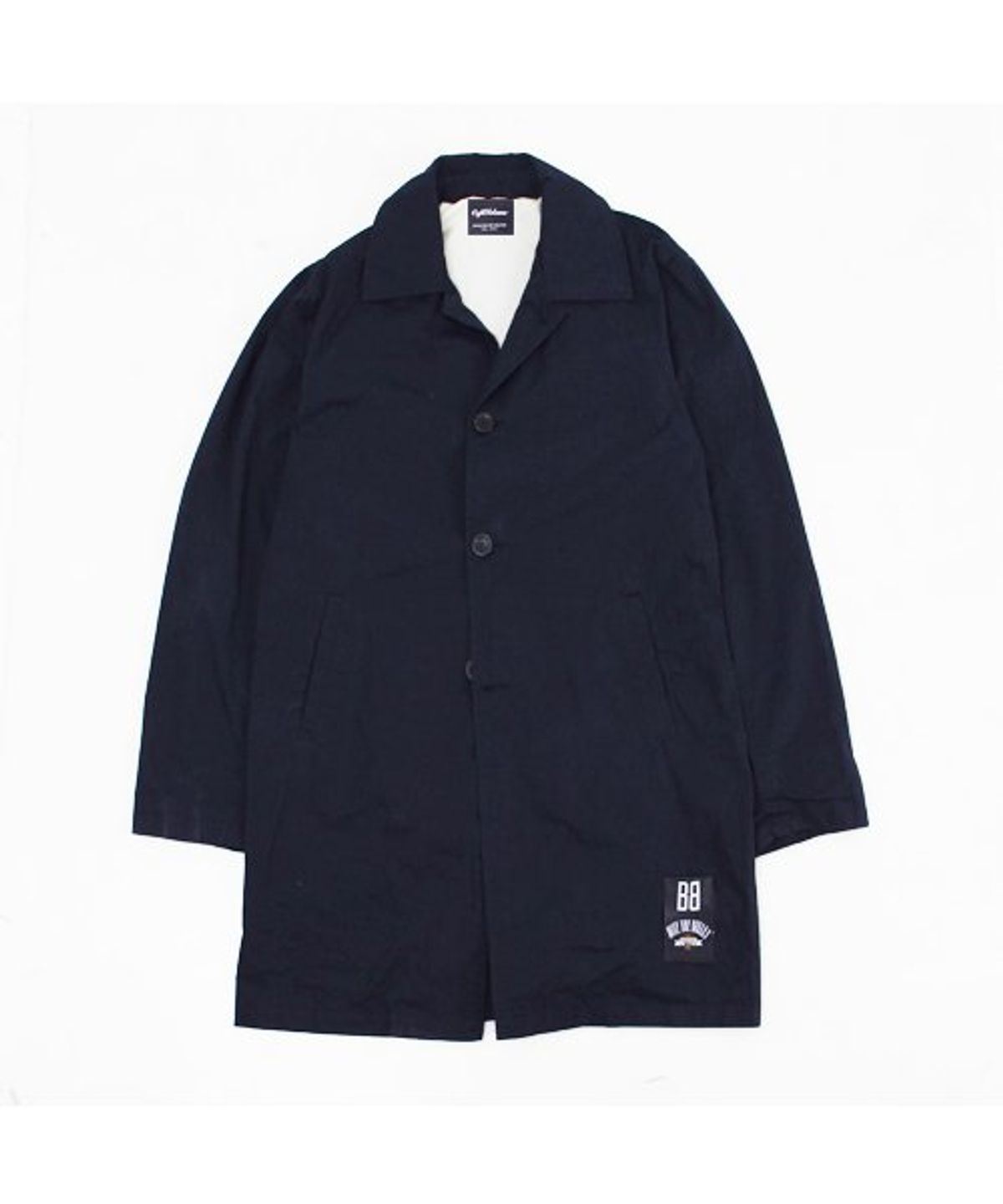 에잇볼륨(EIGHTVOLUME) EV Mac Trench Coat (Navy)