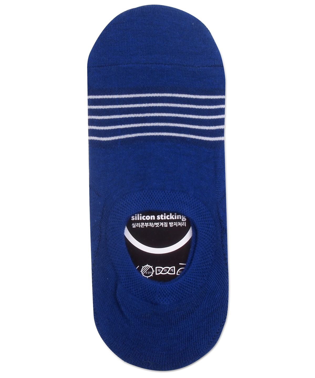 삭스더랭귀지(SOCKS THE LANGUAGE) stripe-fakesocks-bl