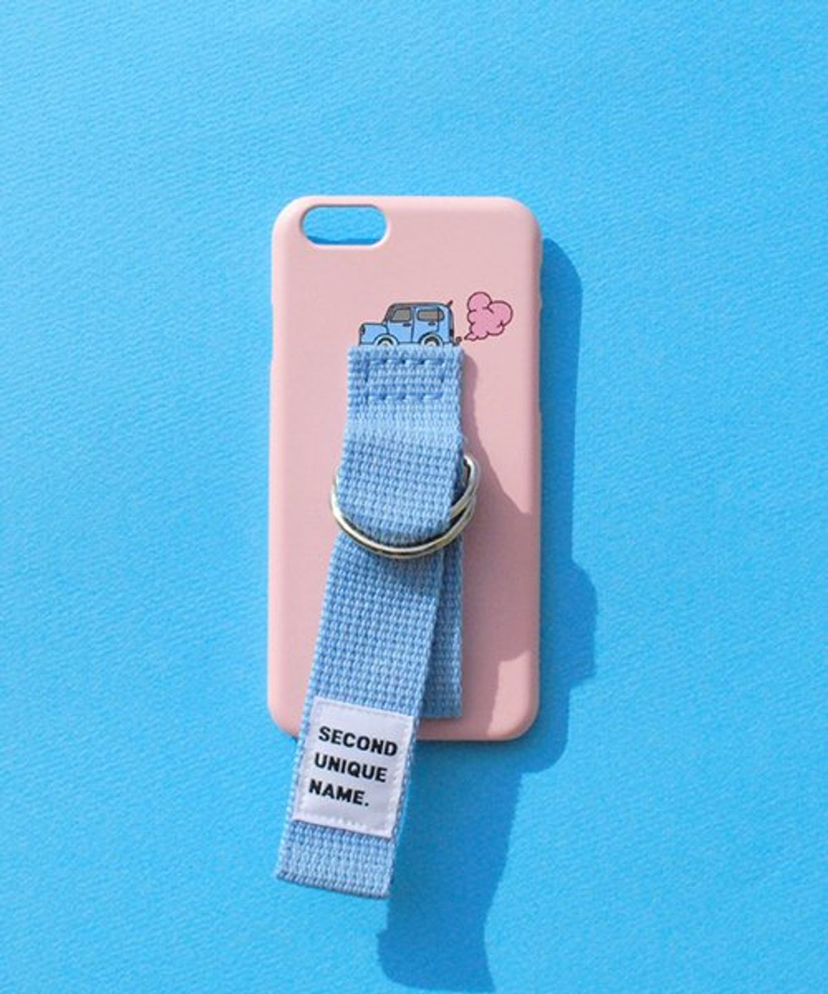 세컨드유니크네임(SECOND UNIQUE NAME) SUN CASE LIGHT PINK LIGHT BLUE (ILLUST)