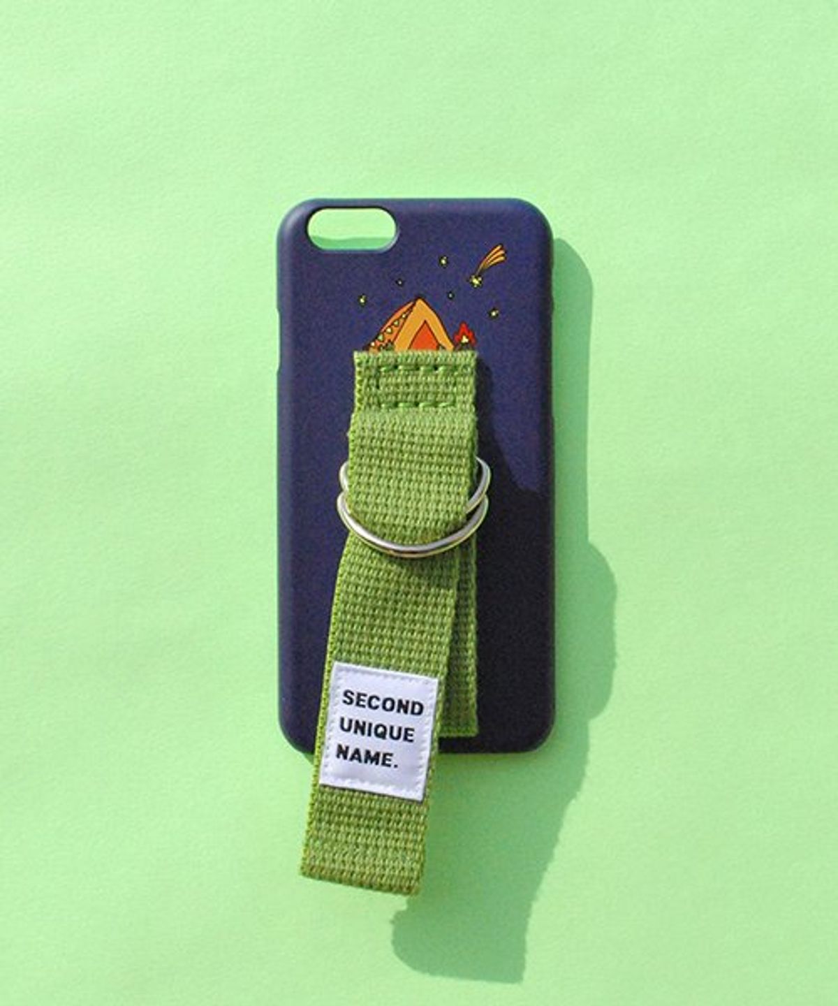세컨드유니크네임(SECOND UNIQUE NAME) SUN CASE NAVY OLIVE (ILLUST)