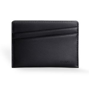 Slim Look (슬림룩 얇은 가죽 카드지갑) - 블랙