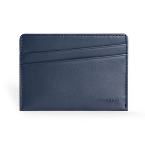 Slim Look (슬림룩 얇은 가죽 카드지갑) - 다크블루