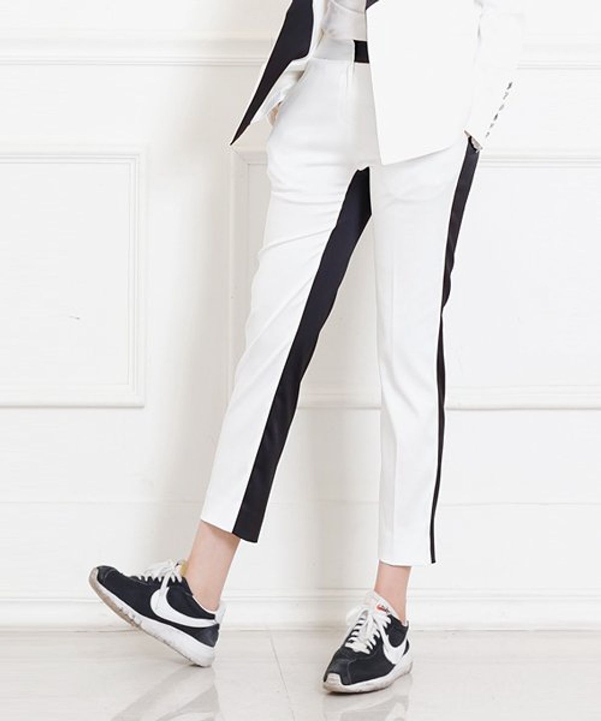 블락 스페이스(BLAK SPACE) BACK TWO COLOR PANTS