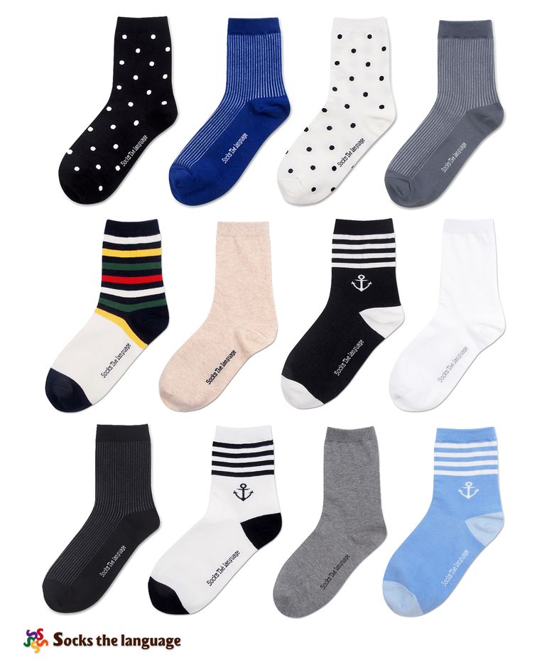 [2+1이벤트] daily socks 중목양말