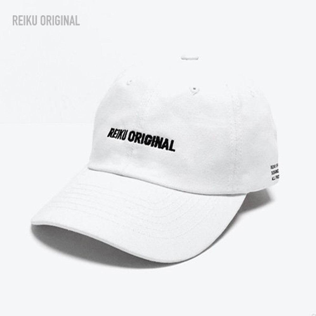 레이쿠(REIKU) [레이쿠] reiku original typo cap white 볼캡
