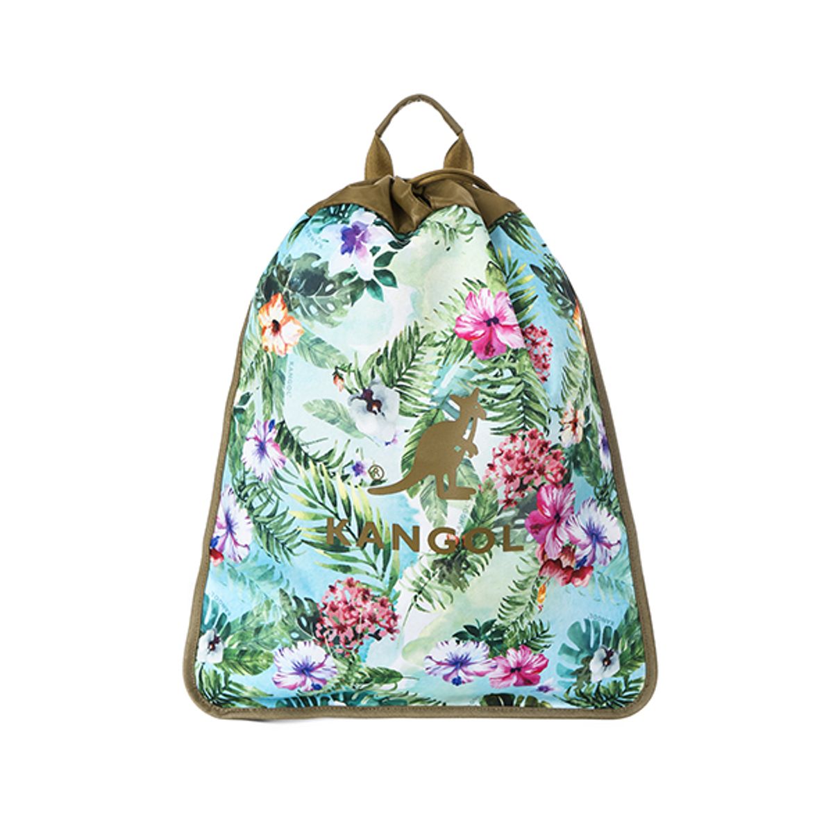 캉골(KANGOL) Hibiscus String Bag 9078 MIXED PATTERNS - 사이즈 & 후기 | 무신사