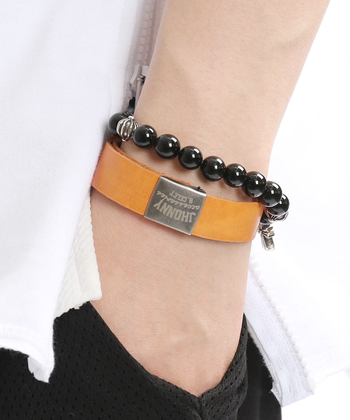 쟈니웨스트(JHONNY WEST) Snap B.Celet (Orange)
