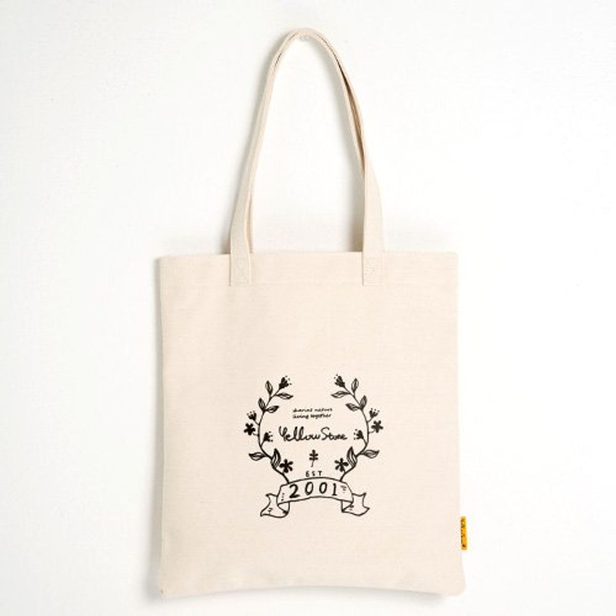 옐로우스톤(YELLOWSTONE) 에코백 CANVAS ECOBAG - YS2025IA 아이보리