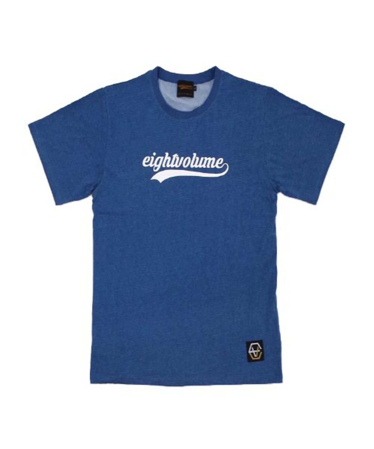 에잇볼륨(EIGHTVOLUME) EV Denim Logo Tee (Skyblue)