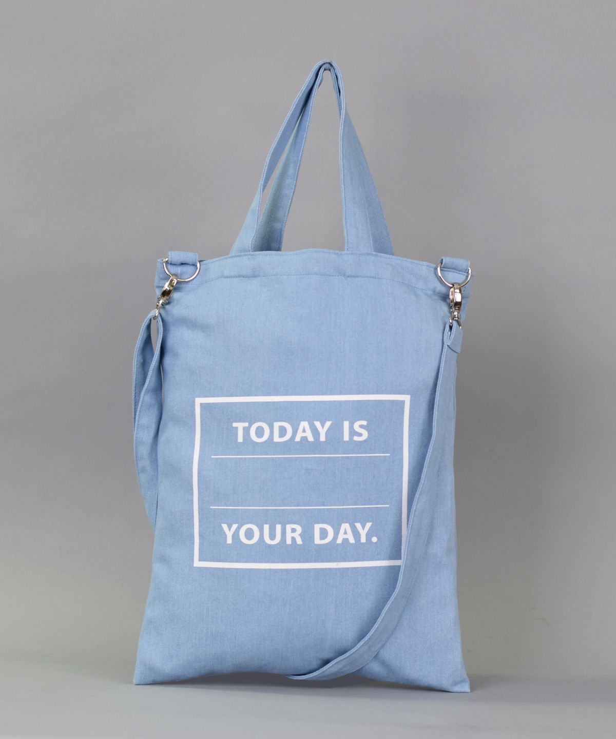 니쥬샵(NEEDUSHOP) 투데이이즈 데님백 (스카이블루)