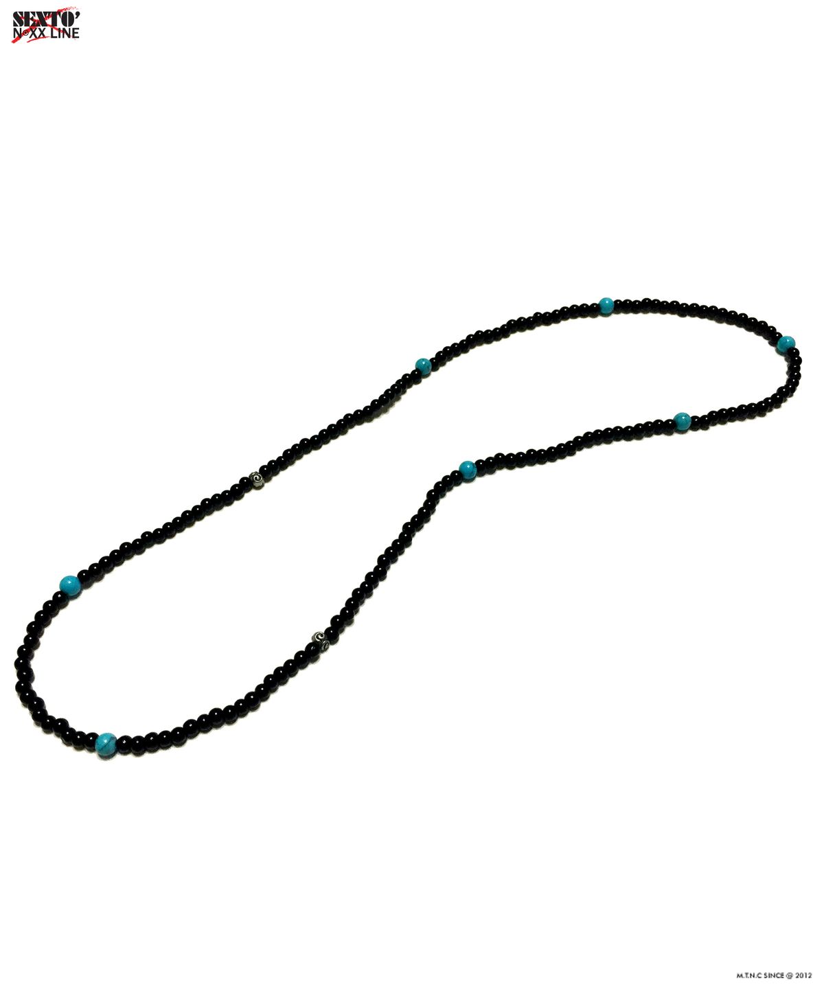 섹스토넘버xx라인(SEXTO' N.XX LINE) [Handmade]I.D necklace Black
