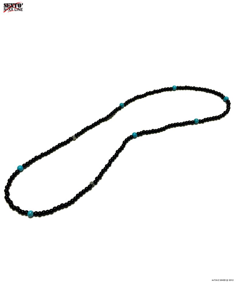 [Handmade]I.D necklace Black