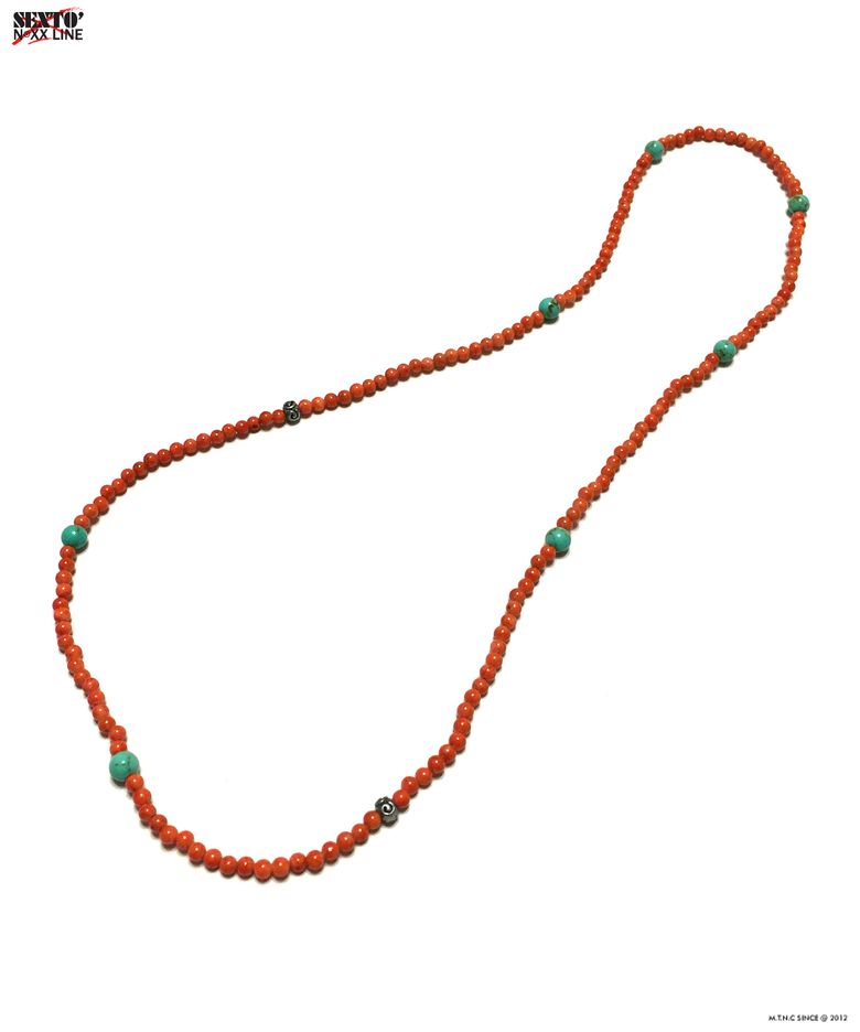 [Handmade]I.D necklace Orange