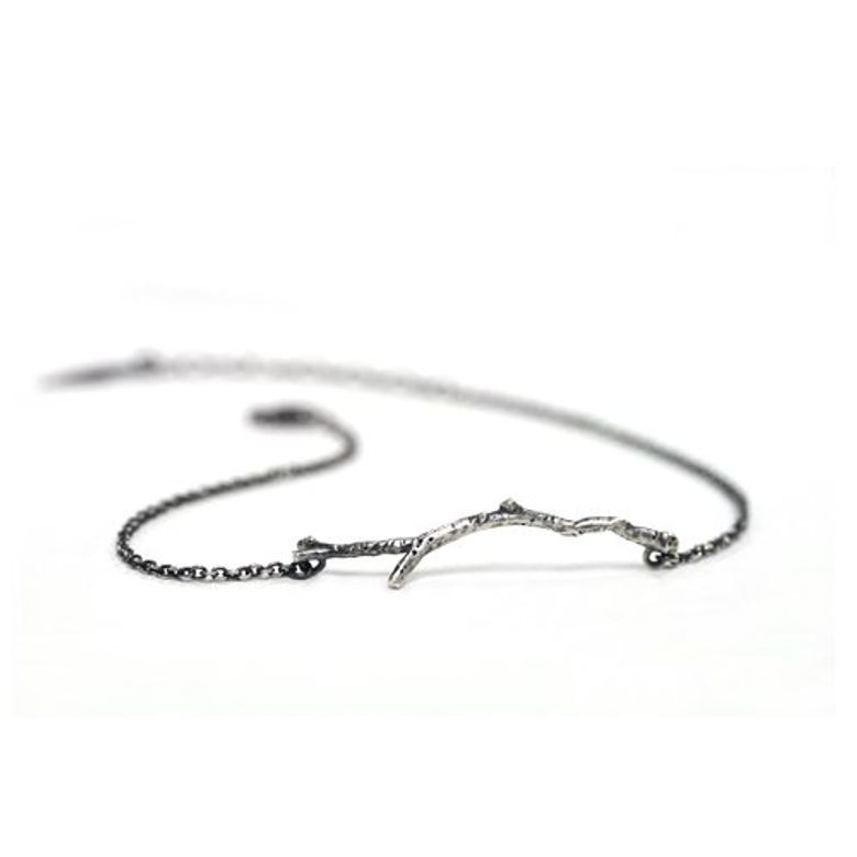 BRANCH SILVER ANKLET