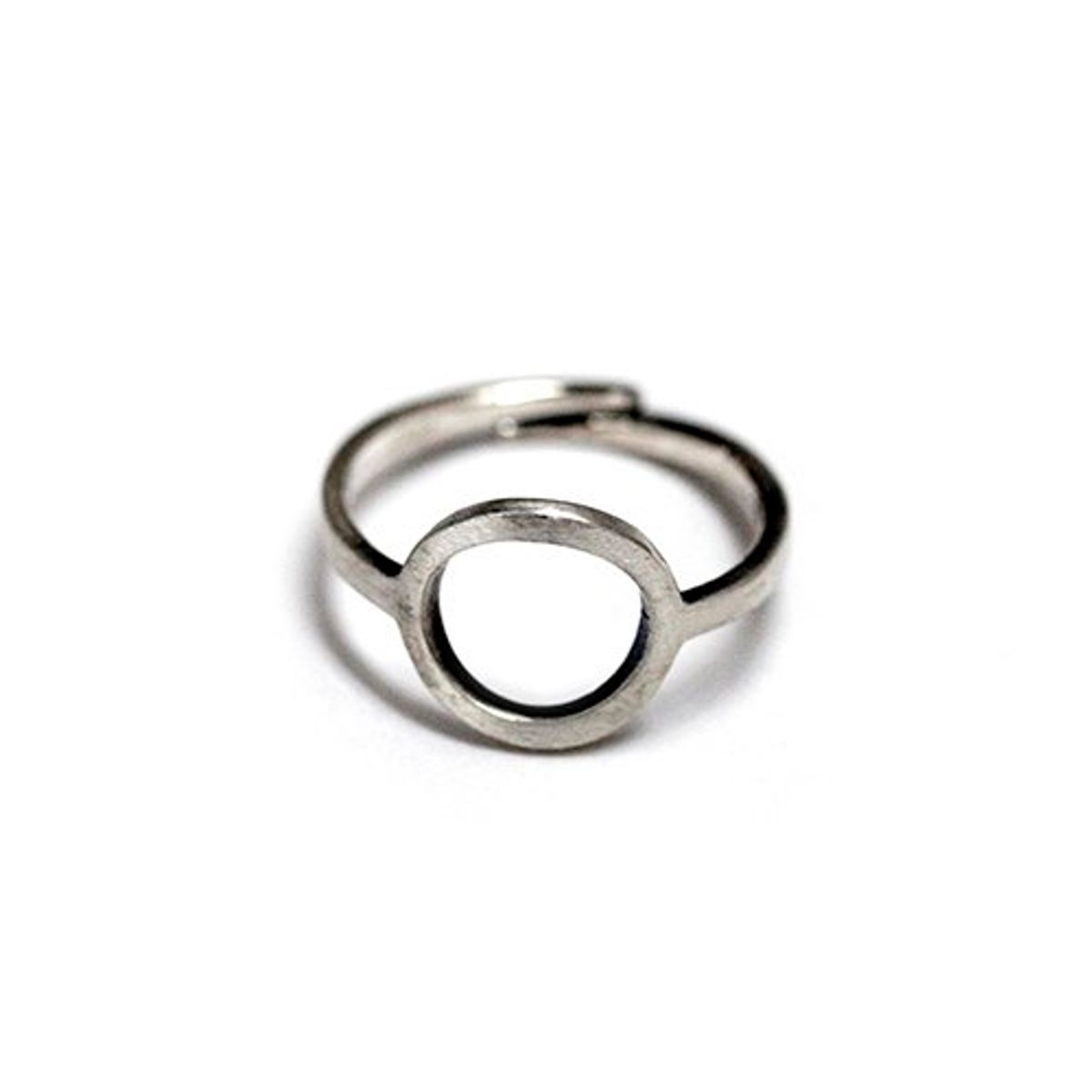 포프(POFF) SILVER CIRCLE KNUCKLE RING