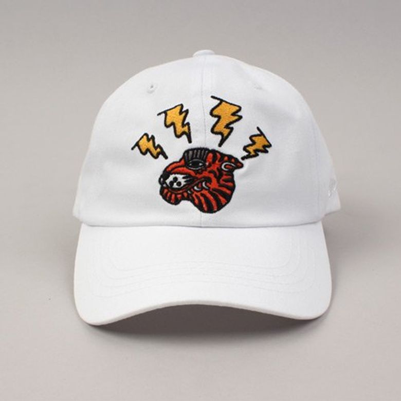 Thundeh Tiger Ballcap WH 유니버셜케미스트리×네이비팩토리랩 타이거볼캡