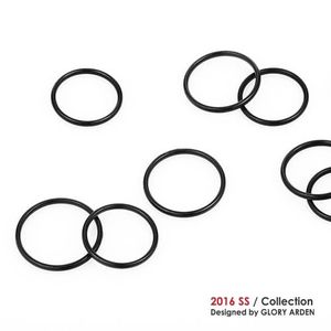 써지컬스틸 블랙 슬림기본링