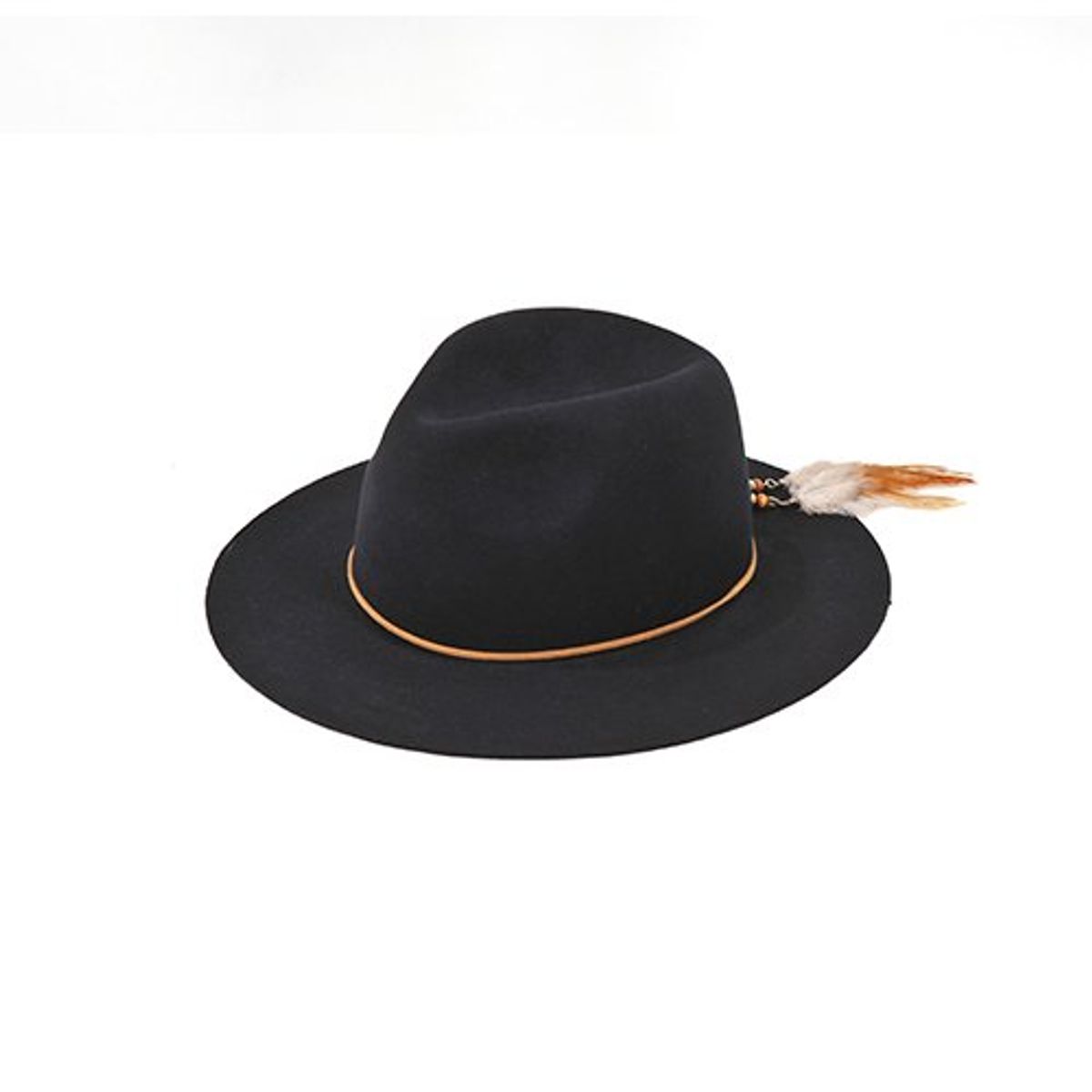 밀리어네어햇(MILLIONAIRE HATS) 2way custom wool fedora [NAVY]
