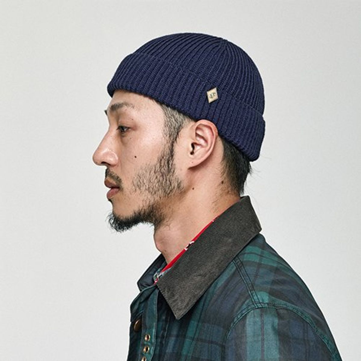 밀리어네어햇(MILLIONAIRE HATS) (cotton) watch cap [NAVY]