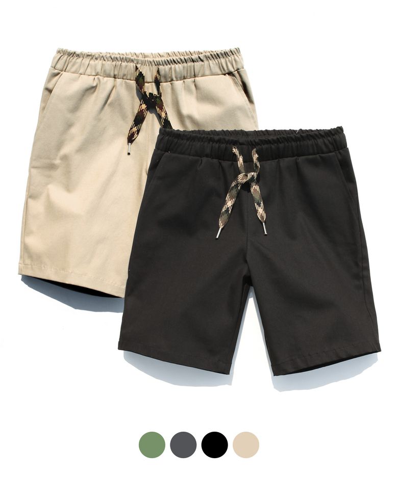 [2PACK] Ver.2 클래식밴딩반바지 9종 2PACK KHSP0427