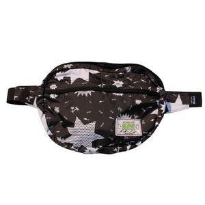 bluey beach waistbag (black)