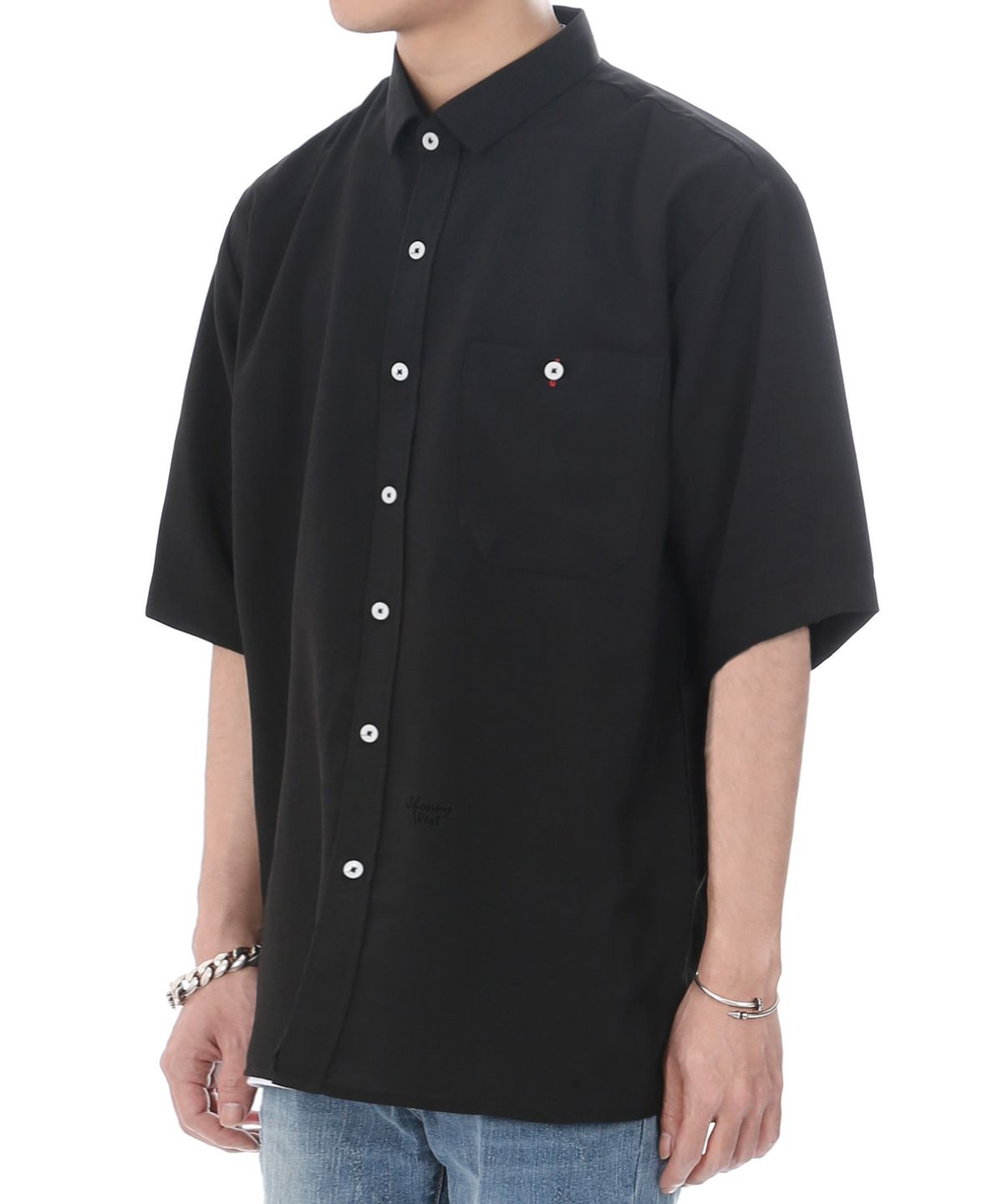 쟈니웨스트(JHONNY WEST) CXL Summer Shirt (Black)
