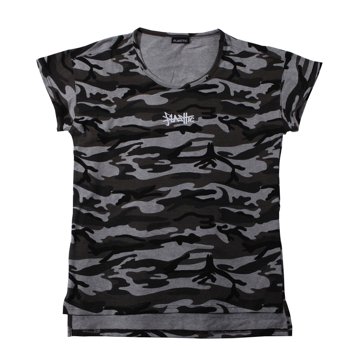 플라스틱(FLASTTIC) Camo loose t-shirt/gray