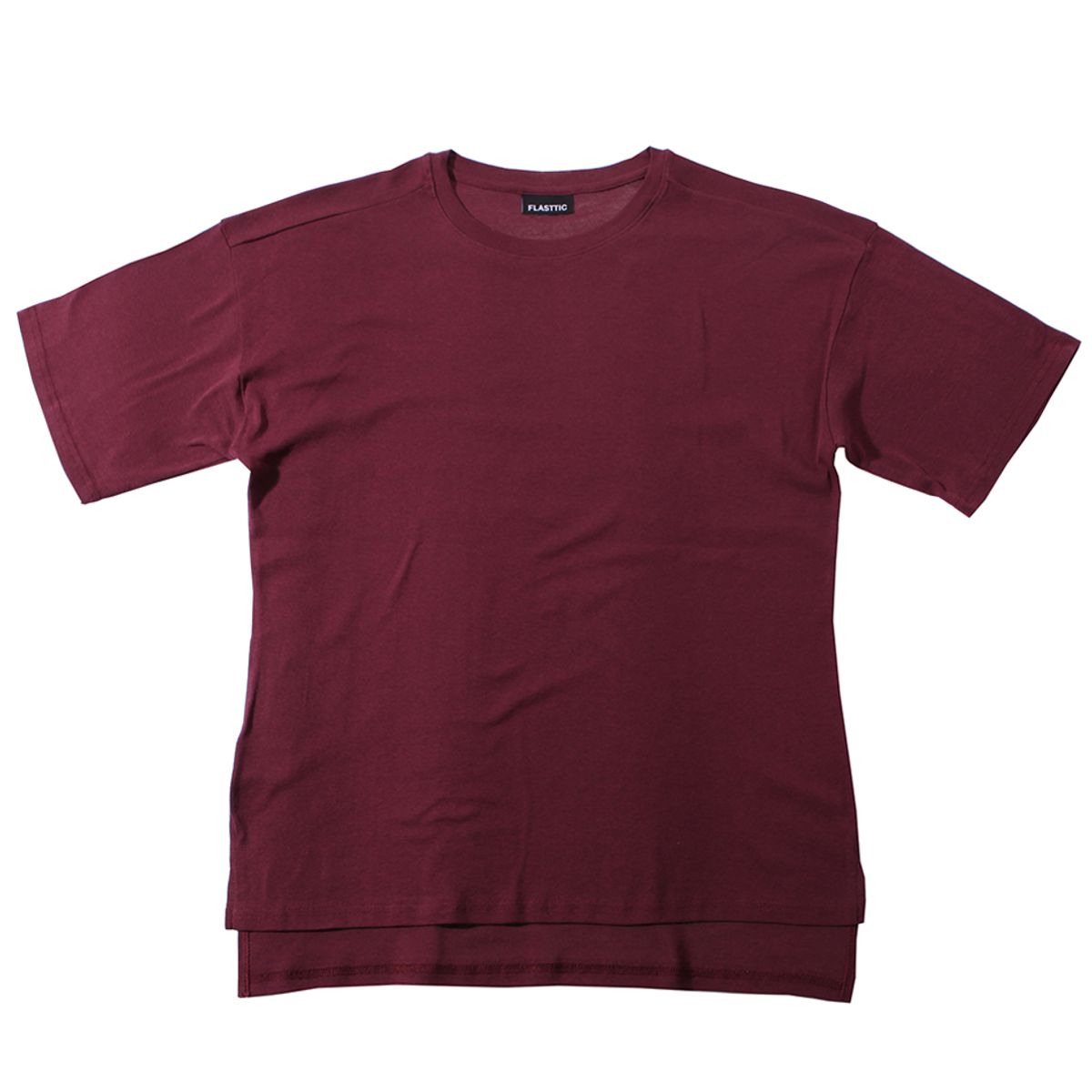플라스틱(FLASTTIC) Box loose t-shirt/wine