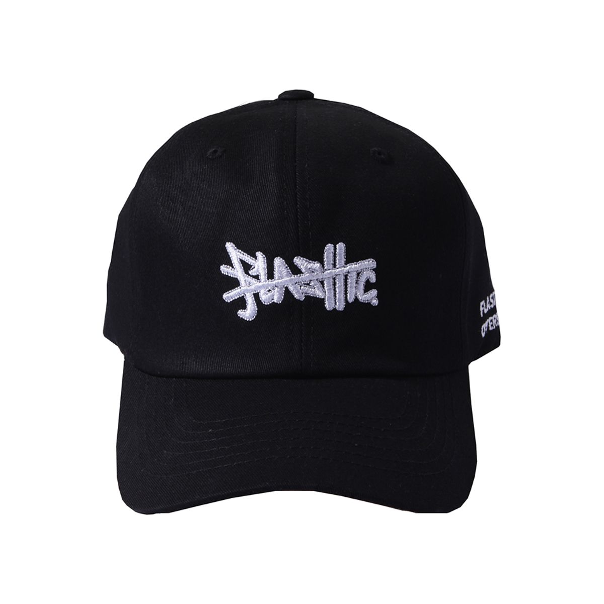 플라스틱(FLASTTIC) Logo cap/black